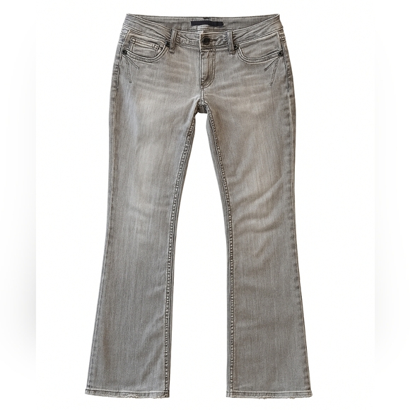 J & Company Denim - Classic Gray Straight Leg Women's Jeans